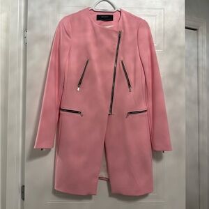 ZARA Pink Long Jacket